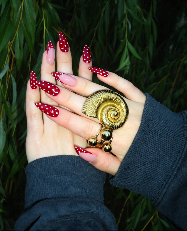 GOLDEN BEADS RING GOLDEN ECHO