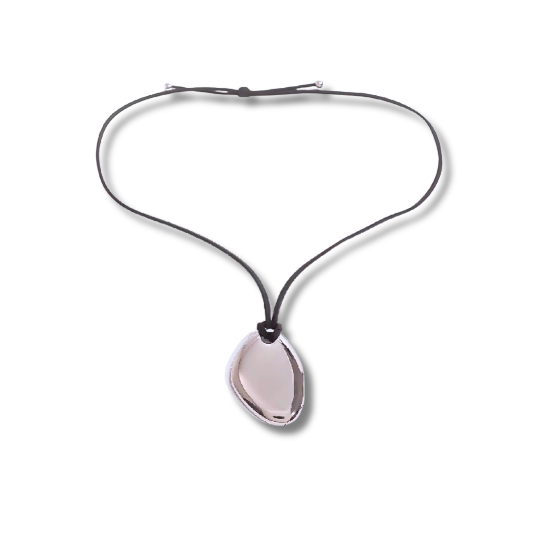 DROP NECKLACE | SILVER EDITION GOLDEN ECHO