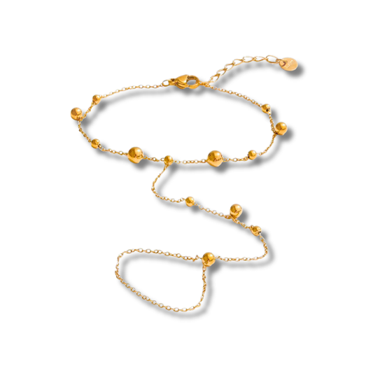 FINE BEADS HANDCHAIN | NEW IN GOLDEN ECHO