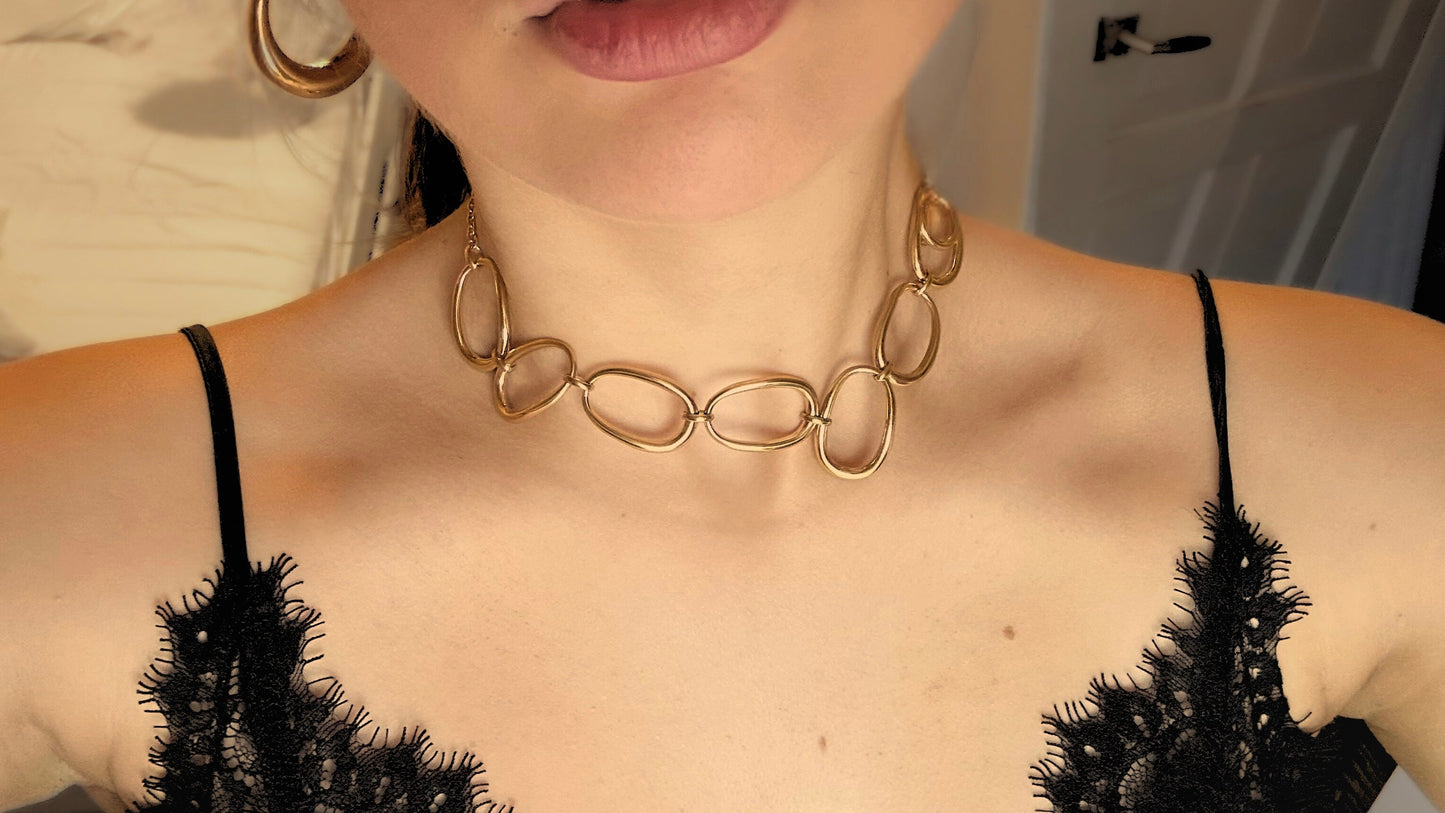 LINK NECKLACE | NEW IN GOLDEN ECHO